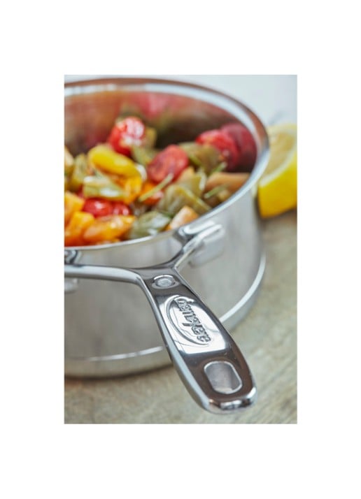 Demeyere Silver steelpan Ø18 cm - voorkant 2 zilver