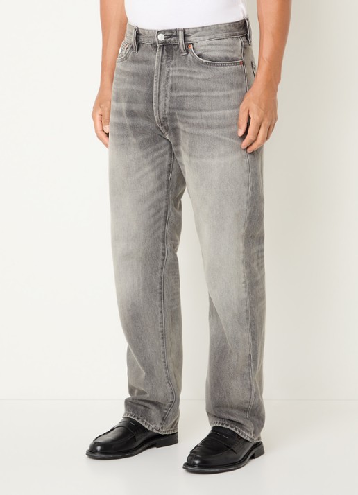 Denham Eastwider straight leg jeans met gekleurde wassing