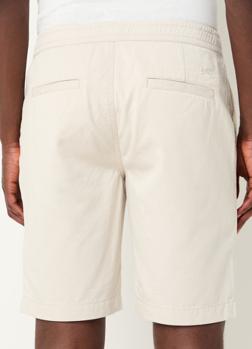 Denham Luca straight fit chino met steekzakken - achterkant 3 beige