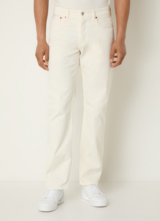 Denham Ridge straight leg jeans met gekleurde wassing