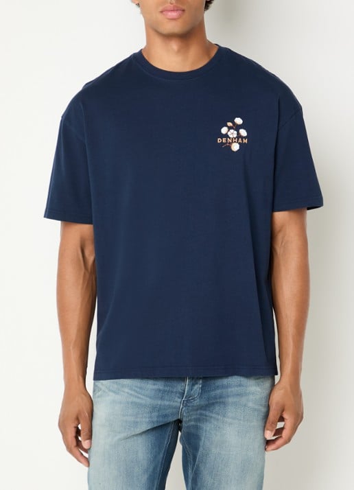 Denham T-shirt met logoprint