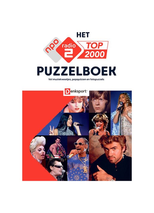 Denksport Top2000 Quiz Puzzelboek - voorkant undefined
