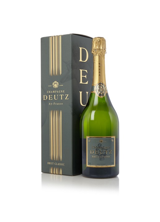 Deutz Champagne Brut Classic in geschenkdoos 750 ml - voorkant undefined