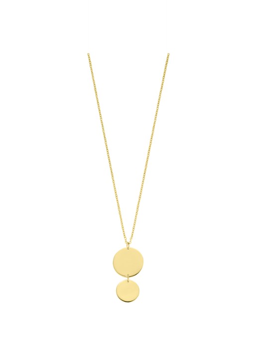 Diamond Point Geelgouden collier Marigold