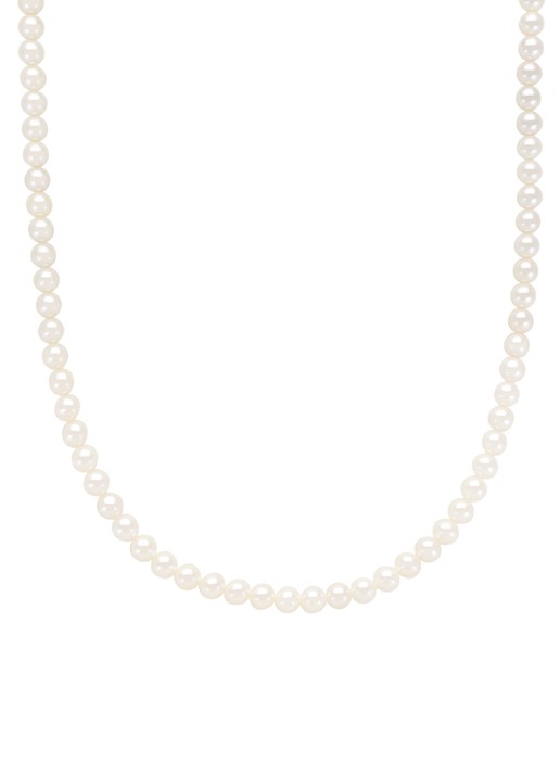 Diamond Point Geelgouden collier Rivièra