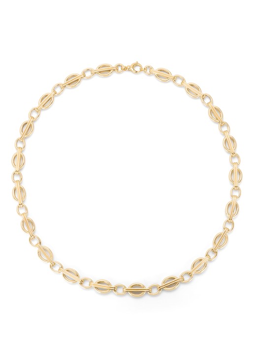 Diamond Point Geelgouden collier Timeless Treasures 45 cm