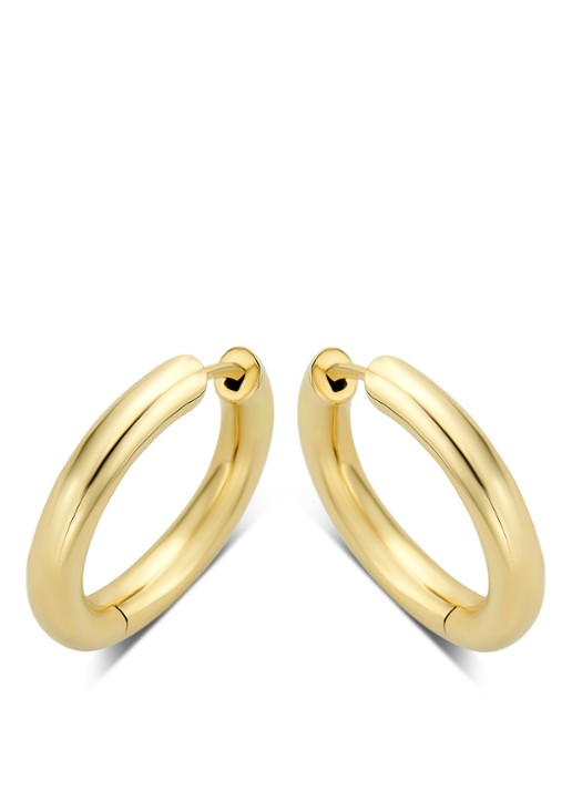 Diamond Point Geelgouden oorsieraden L Timeless Treasures