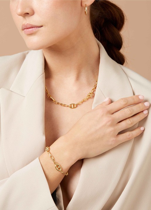 Diamond Point Geelgouden oorsieraden S Timeless Treasures - voorkant 2 geelgoud