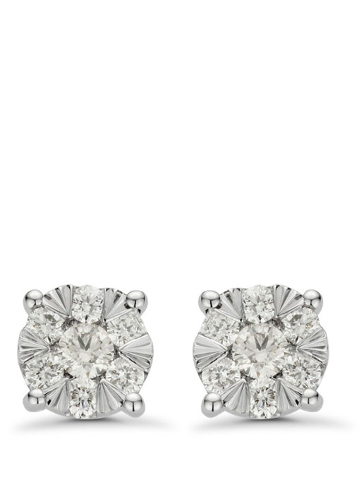 Diamond Point Gouden oorsieraden, 0.27 ct diamant, Enchanted