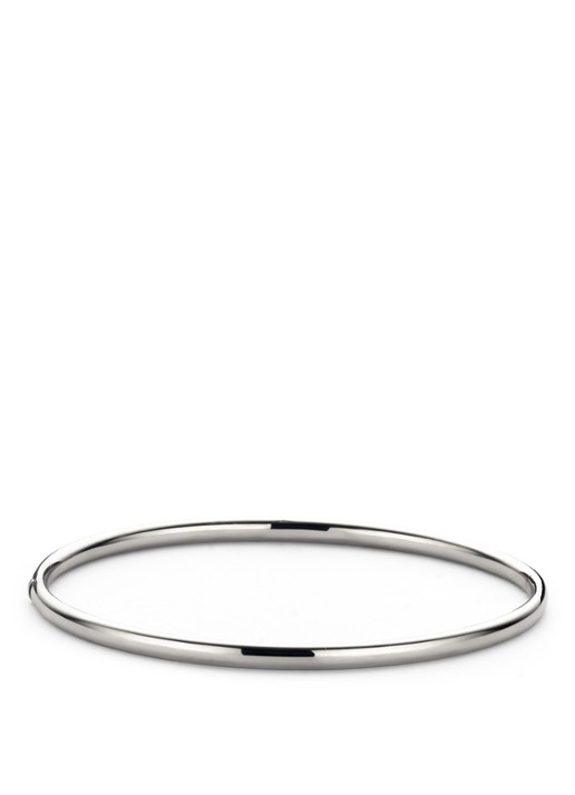 Diamond Point Witgouden bangle