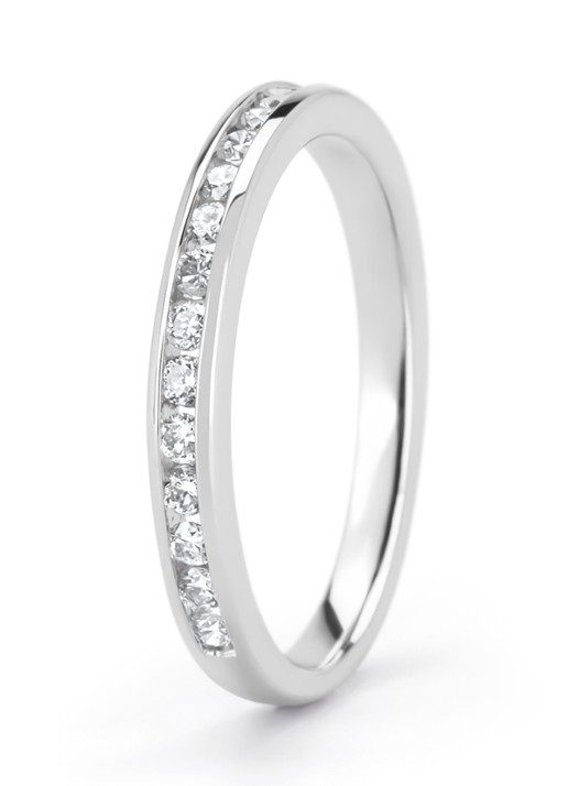 Diamond Point Witgouden ring, 0.33 ct diamant, Perfect Match