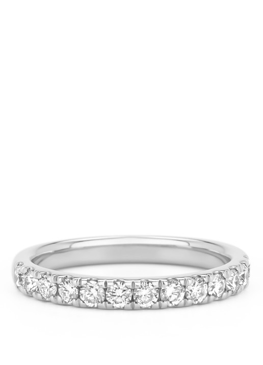 Diamond Point Witgouden ring, 0.50 ct diamant, Perfect Match - detail 3 witgoud