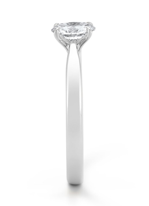Diamond Point Witgouden ring, 0.50 ct diamant, Perfect Match - detail 4 witgoud