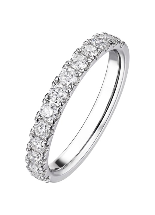 Diamond Point Witgouden ring 0.76 ct diamant Wedding