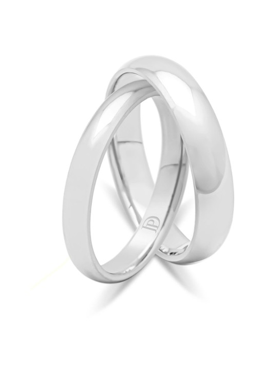 Diamond Point Witgouden ring Wedding - detail witgoud