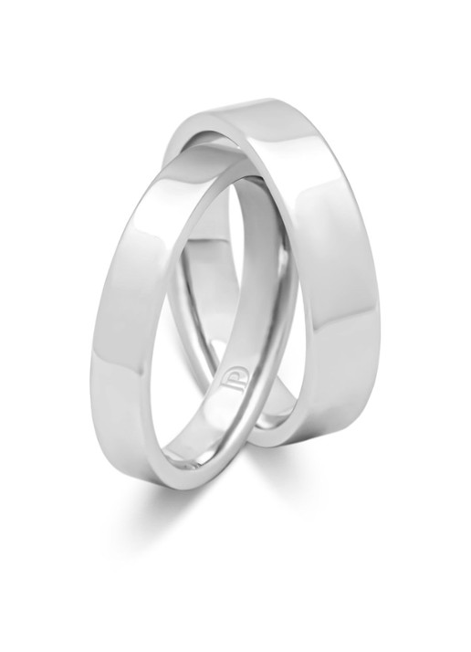 Diamond Point Witgouden ring Wedding - detail 4 witgoud