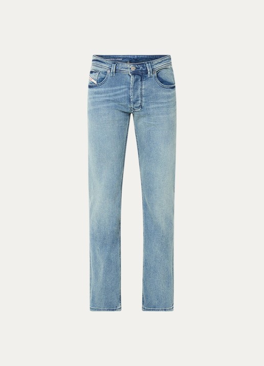 Diesel 1985 Larkee slim fit jeans met medium wassing - voorkant indigo