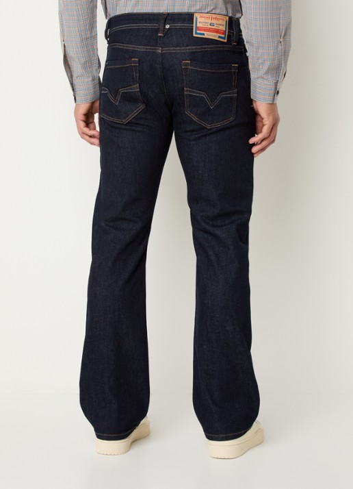 Diesel 1985 Larkee straight leg jeans met donkere wassing - achterkant 5 indigo
