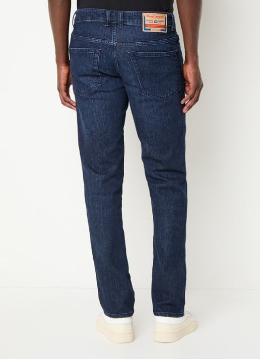Diesel 1993 D-Vyl slim fit jeans met donkere wassing - achterkant 3 indigo