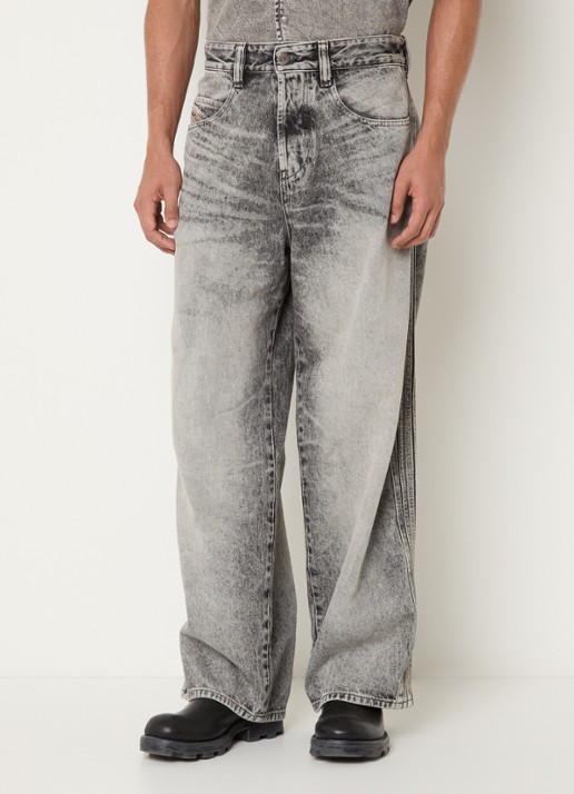 Diesel 1997 D-Denim loose fit jeans met gekleurde wassing