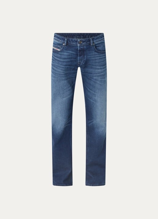 Diesel 2007 Zatiniy flared fit jeans met medium wassing - voorkant indigo