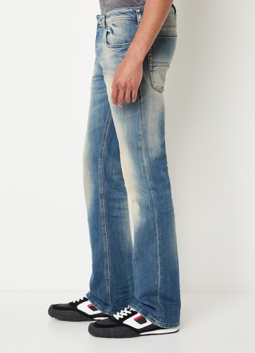 Diesel 2007 Zatiny straight leg jeans met medium wassing - detail 5 indigo