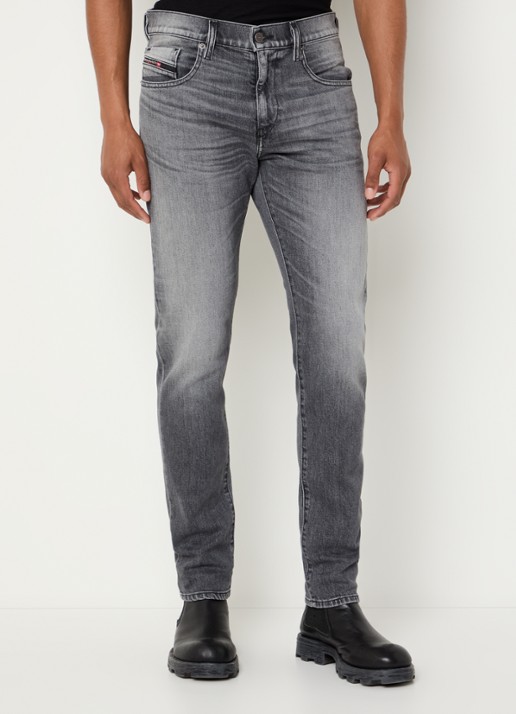 Diesel 2019 D-strukt slim fit jeans met gekleurde wassing