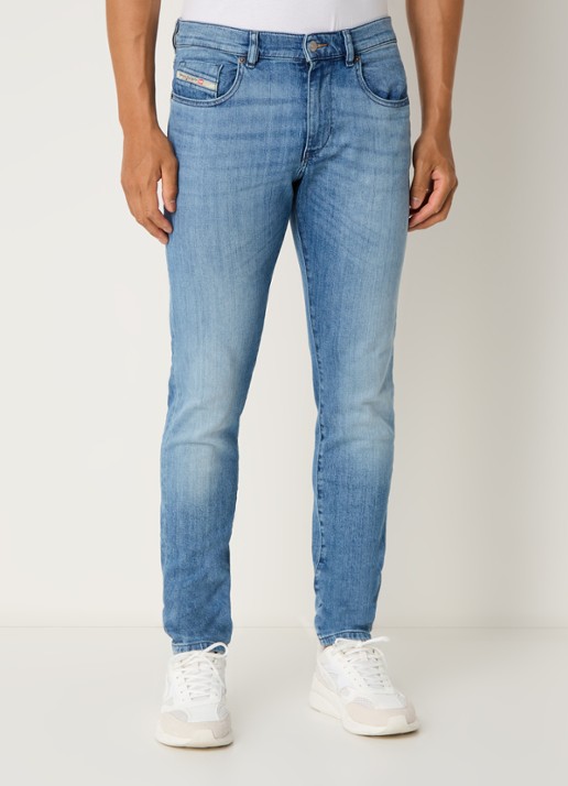 Diesel 2019 D-Strukt slim fit jeans met medium wassing