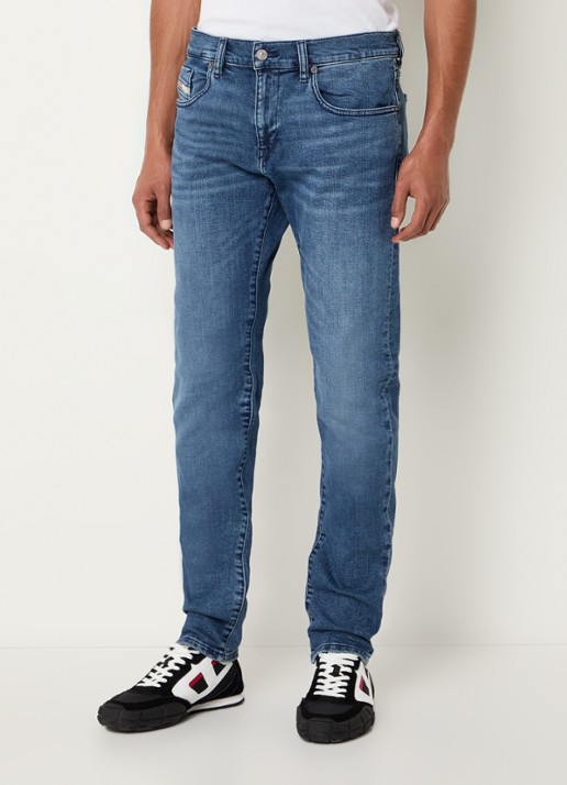 Diesel 2019 D-strukt straight fit jeans met medium wassing