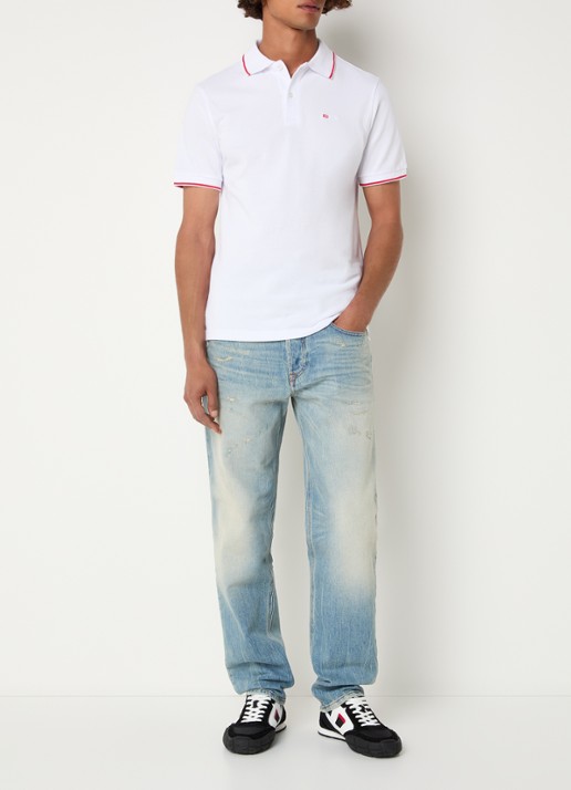 Diesel 2023 D-Finitive straight leg jeans met medium wassing - voorkant 5 indigo