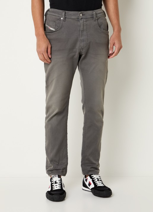 Diesel 2032 D-Krooley-Bw Joggjeans® slim fit jeans met gekleurde wassing