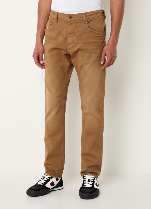Diesel 2032 D-Krooley-BW straight leg jeans met gekleurde wassing