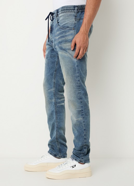 Diesel 2032 D-krooley slim fit jeans  - detail 2 indigo