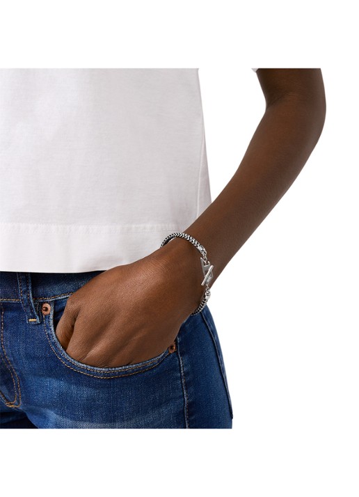 Diesel Armband DX1551040 - detail 3 zilver