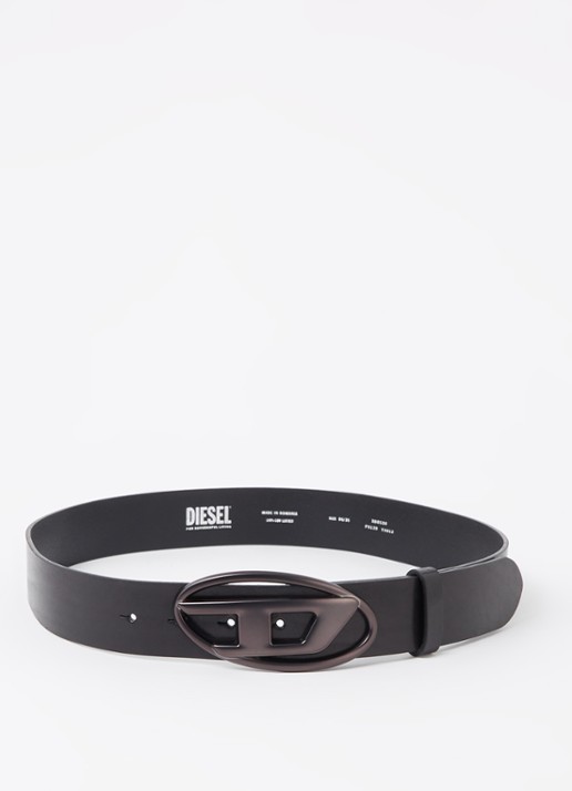 Diesel B-1DR riem van leer met logo