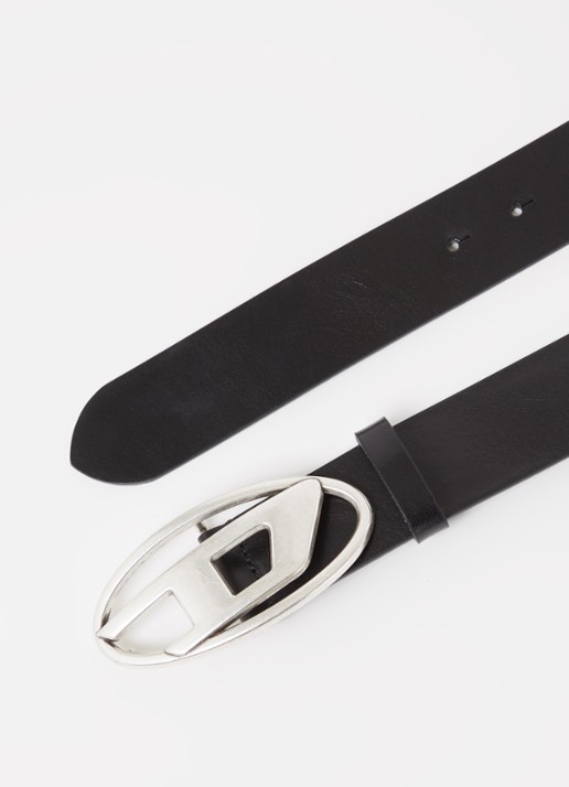 Diesel B-1DR riem van leer - detail 2 zwart