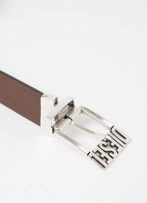 Diesel B-Shift Ii reversible riem van leer - detail 3 zwart