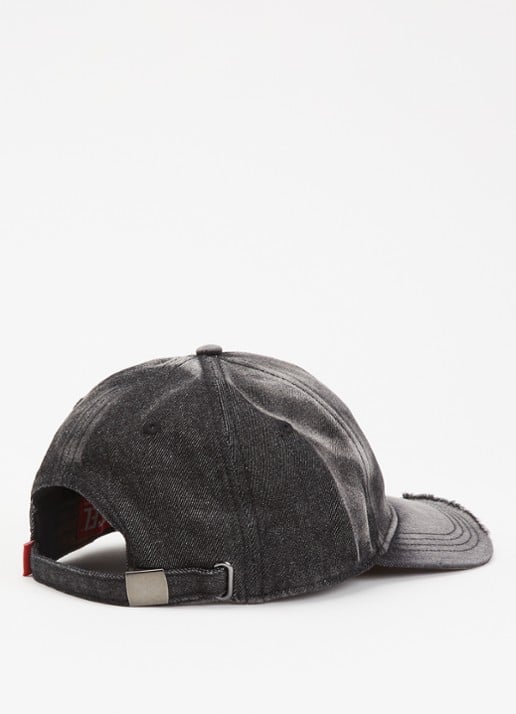 Diesel C-Seymon pet met logo - detail 2 donkergrijs