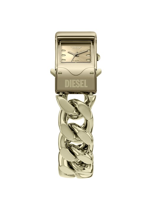 Diesel Closer horloge DZ2235 - detail 4 goud