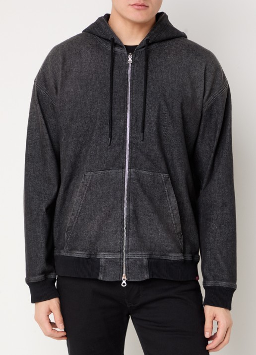 Diesel D-Giri sweatvest met capuchon