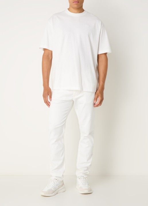 Diesel D-Krooley JoggJeans® tapered jeans met gekleurde wassing - voorkant 3 creme