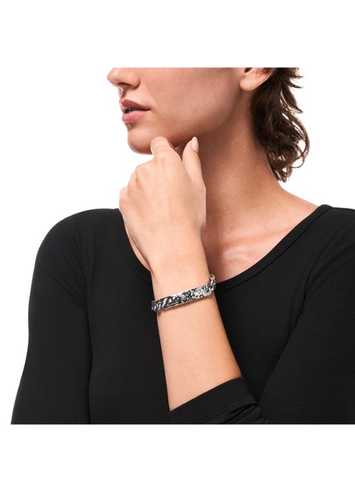 Diesel Diesel Font armband DX1732040 - detail 4 zilver