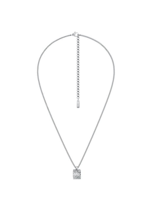 Diesel  Diesel Font ketting  DX1734040 - detail 2 zilver