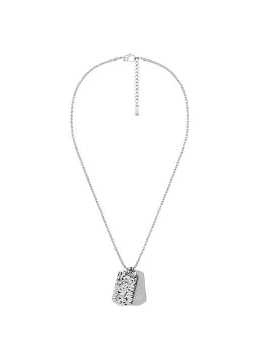 Diesel Diesel Font ketting DX1735040 - detail zilver