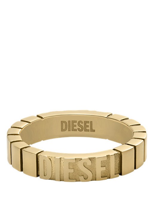 Diesel Diesel Font ring DX1613710 - detail 3 goud