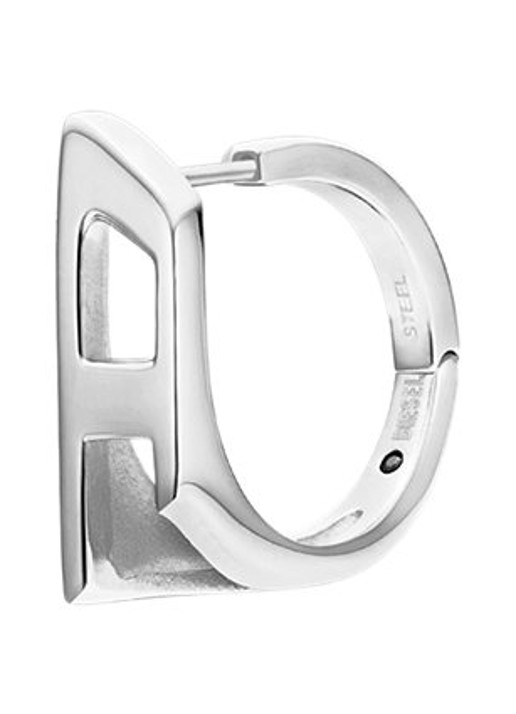 Diesel Enkele oorring DX1637040 - detail zilver