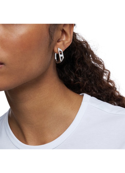 Diesel Enkele oorring DX1637040 - detail 2 zilver