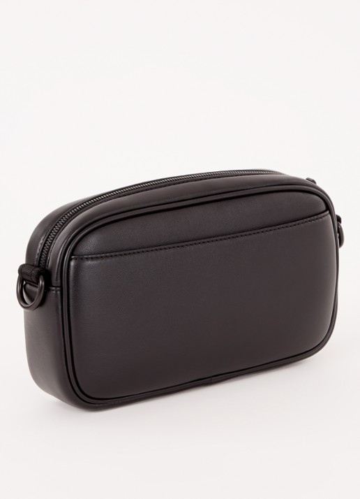 Diesel Holi-D crossbodytas met logo en afneembare schouderriem - achterkant 4 zwart