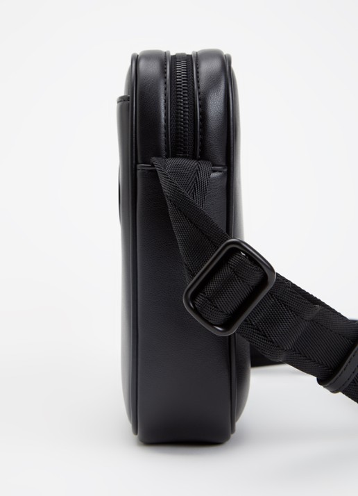 Diesel Holi-D crossbodytas met logo - detail 3 zwart