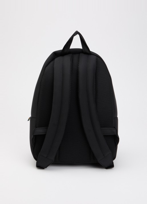 Diesel Holi-D rugzak met logo en 13 inch laptopvak - achterkant 3 zwart
